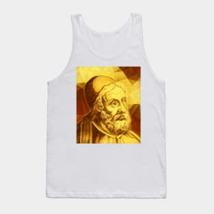 Al Tabari Dark Golden Portrait | Al Tabari Artwork 9 Tank Top